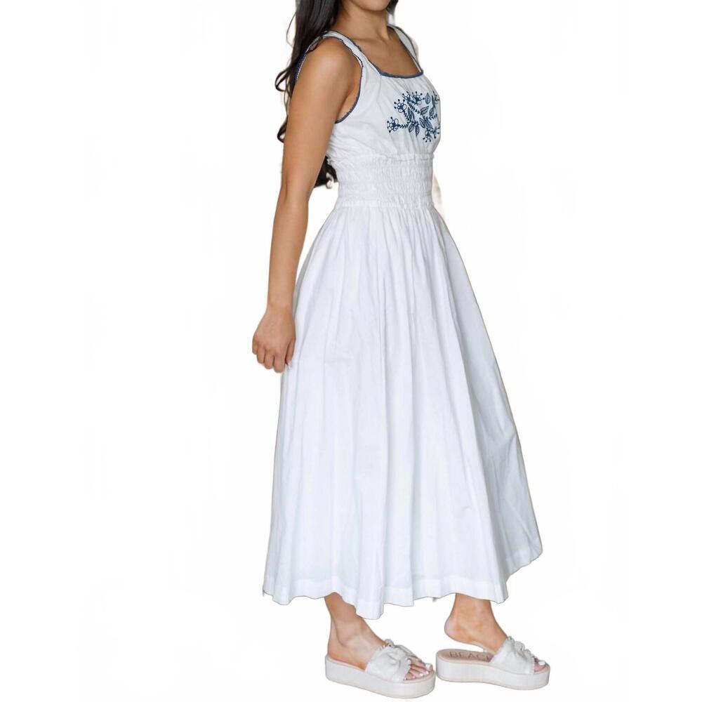 NEW MABLE julie dress in white - Picture 4 of 5